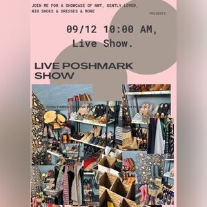 Live Show FRIDAY SEPTEMBER 12th @ 10 A.M. Live Show Newbie. Have Patience. 🥰🙏